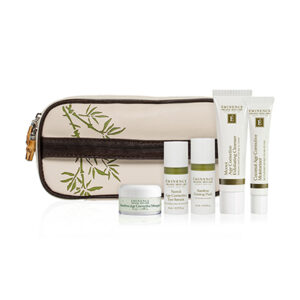 eminence organics age corrective starter set bag with products 400x400